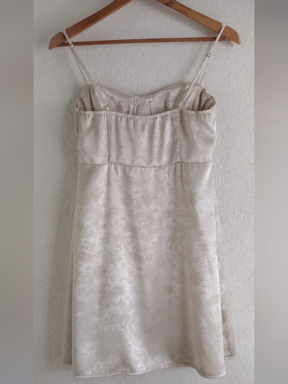 Princess Polly Ivory Jacquard Corset Mini Dress US 6 Western Festival - Picture 8 of 10